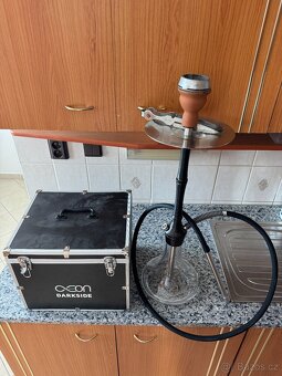 Vodní dýmka AEON × Darkside – limitovaná edice 412/500 + kuf - 2