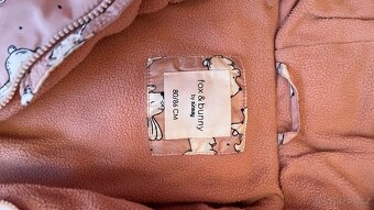 Dívčí zimní overal vel. 80/86 - 2