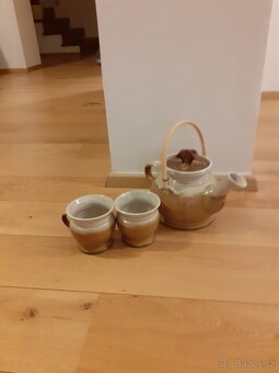 Keramické hrníčky s konvičkou - 2