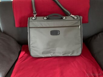 Cestovní taška, značky Samsonite, Barva tmavě hnědá a khaki - 2