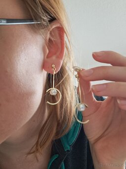 Náušnice na clip - 2