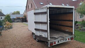 Dvouosý brzdeny vozík za auto - 2