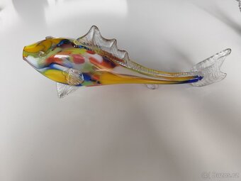 Hutní sklo ryby - 2