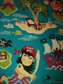 Dětský pirátský koberec s piráty - 2