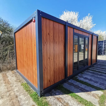 Obytný kontejner PMP Y 3x6 m s franc. dveřmi - 2
