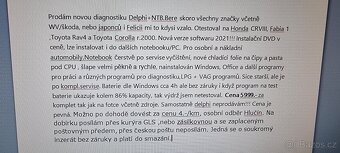 Notebook Acer + příslušenství - 2