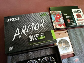 Grafická karta GTX 1060 6gb - armor edition - 2