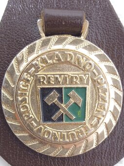 Retro Hornická Klíčenka Revíry Kladno Plzeň Trutnov Rosice - 2