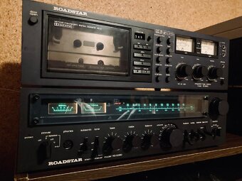 Recivier + tape deck Roadstar - Sansui - 2