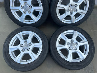 205/55R16 letní pneu alu kola AUDI-ŠKODA-VW 7x16 5x112 ET46 - 2