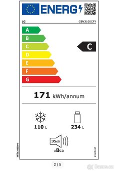 Prodám LG GBV3100CPY - 2