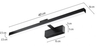 LED světla nová 40cm, 8W - 2