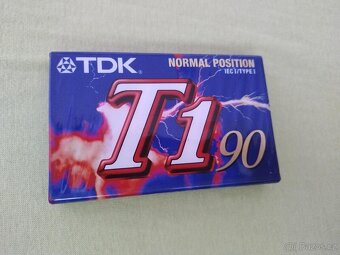 Kazety zabalené ve folii různé Zn.TDK - 2