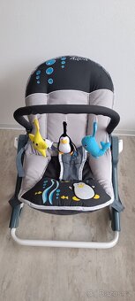 Dětské lehátko CARETERO Aqua grey perfektní stav - 2