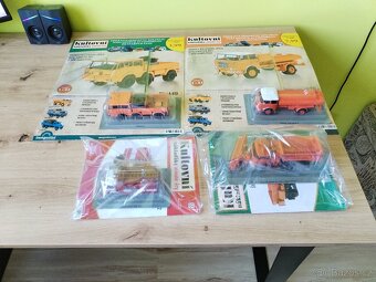 Kultovni nakladaky 1:43, deagostini len celok(pluh,AviaTatra - 2