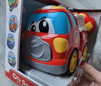 Kiddy Go Nové RC Hasičské auto 2,4GHz 19 cm - 2