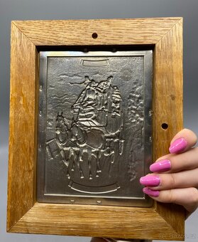 Trieling - Zinn, Nemecko, zinkový obraz - 2