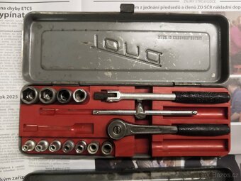 P:nekompletní gola sada tona 1/4" - 2