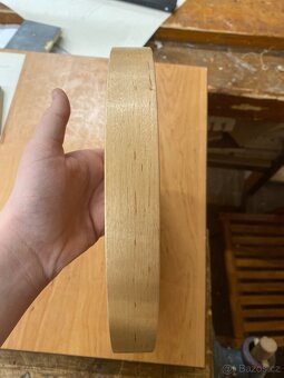 Ručně vyráběné dýhované hodiny - 2