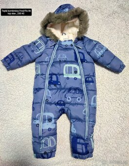 Chlapecké podzimní / zimní oblečení 68/74/80/86 - 2