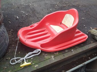 Plastové saně plus boby - 2