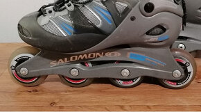 Prodám kolečkové brusle SALOMON - velikost 25,5 - 2