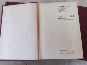 Technický naučný slovník .- komplet 7 dílů - 2