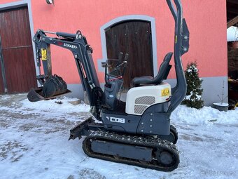 minibagr SCHAEFF TC08 10/2020 - 550 mth - super stav - 2