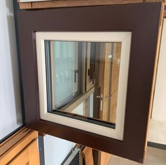 Dřevohlinikové okno nové - 2