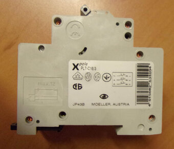 Jistič Moeller (Eaton) 3x16A - 2