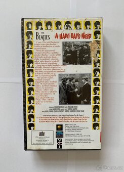 PRODÁM VHS KAZETU - THE BEATLES - A HARD DAY’S NIGHT - 2