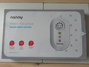 Monitor dechu Nanny BM-02 pro bezpečí miminka - 2