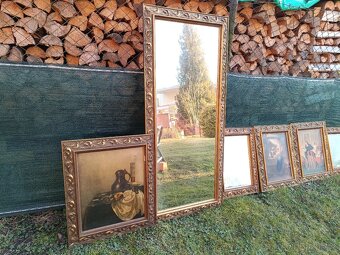 Starožitné obrazy a zrcadla - 2
