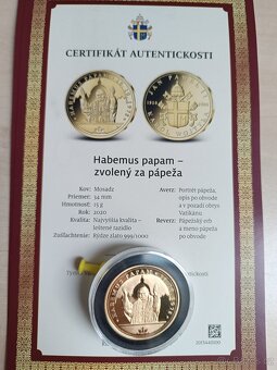 Papez Jan Pavel II. 5ks medajli - 2