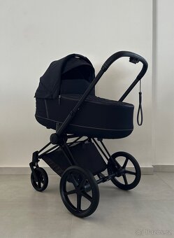 Kočárek Cybex Priam Black Matt & Deep Black - 2