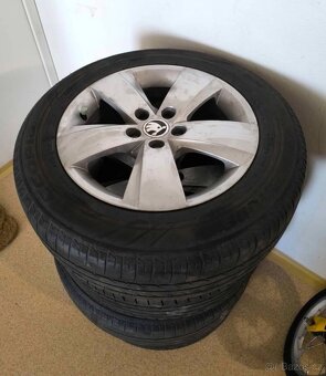 ALU kola Škoda R15 komplet ET386J - 2