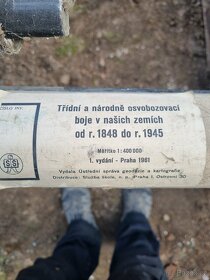 Školní mapa naše zem 1848-1945 210x30 - 2