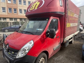 Renault Master - valník s plachtou - 2