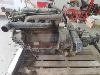 Motor a převodovka Multicar M25 - rozmrzlý blok - 2