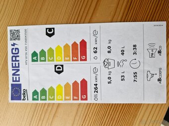 Pračka se sušičkou BEKO HTV8736XS0 - 2