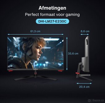Herní monitor 27" DAHUA LM27-E230C - 2