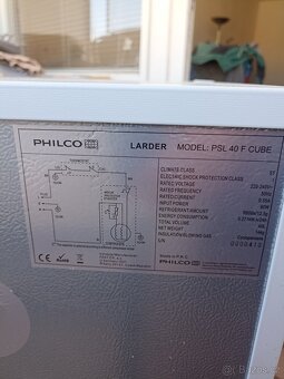 Prodám mini ledničku Philco PSL 40F Cube – 40 l - 2