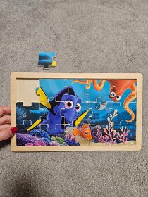 Dvoje dřevěné puzzle - 2