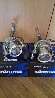 Nové Navijáky Okuma Surf 8k.. - 2