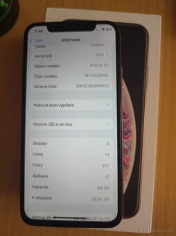 iPhone xs 64gb zlatý - 2