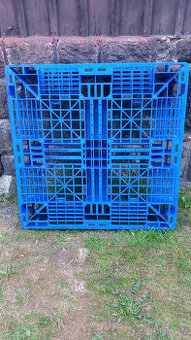 Plastové palety 105x105x12 cm - 2
