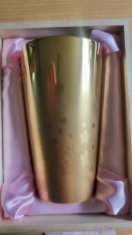 Japonské KUMIDASHI hrníčky a Pozlacená číše - 2