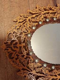 Vyřezávané zrcadlo, zrcátko - 2