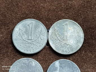 Mince Protektorát Čechy a Morava 1941-1944 - 2