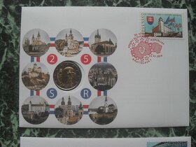 Mincovní dopis - Dubček, 25. Výr vzniku SR - 2